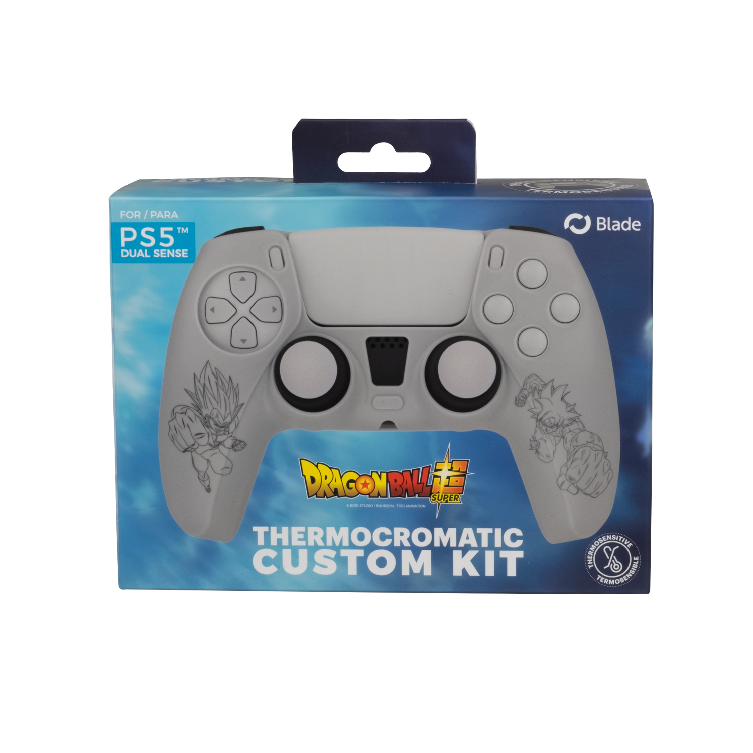 Blade PS5 Controllers Dragon Ball Thermocromatic Silicone Skin + Grips