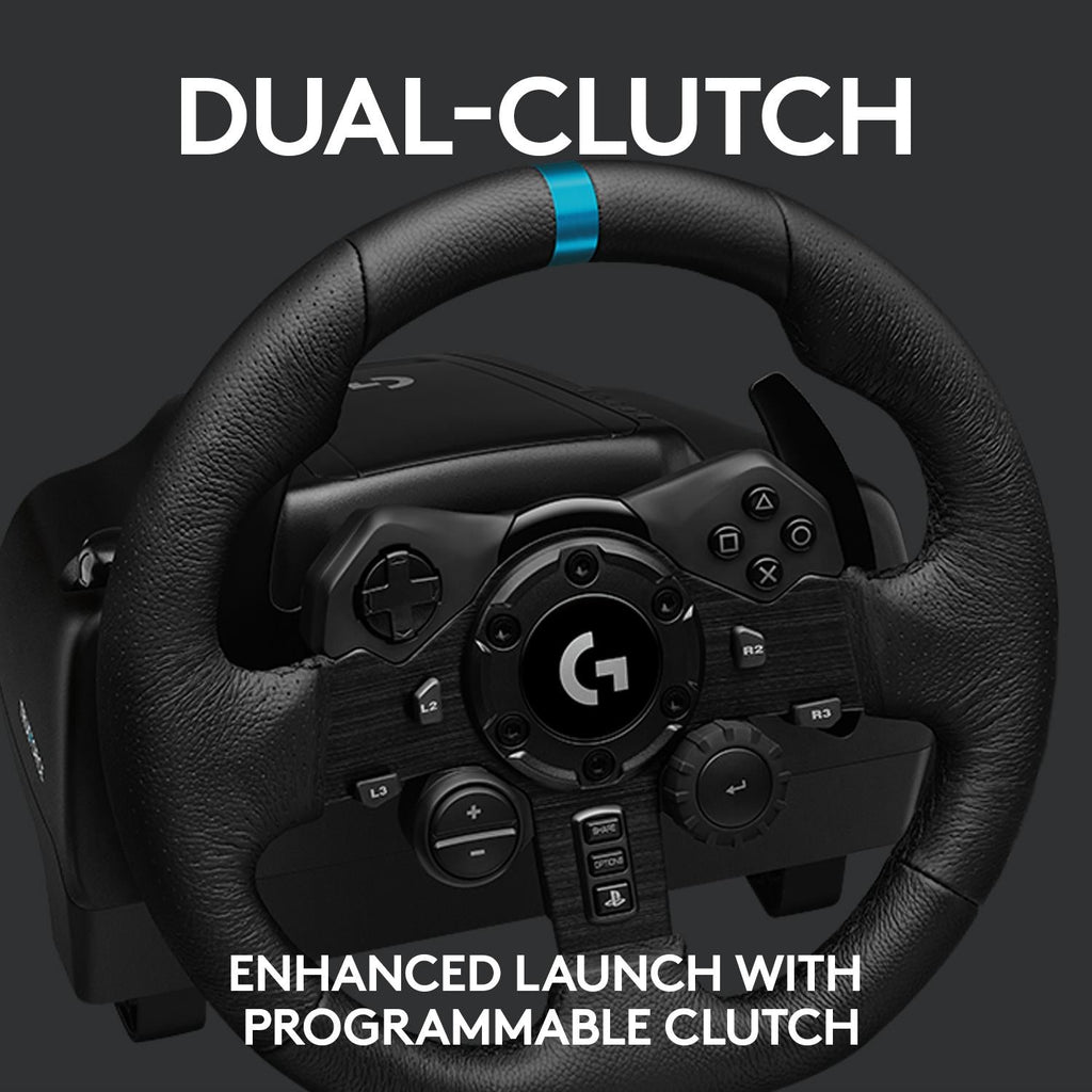 Logitech G923 TRUEFORCE Racing Wheel and Pedals for Playstation & PC