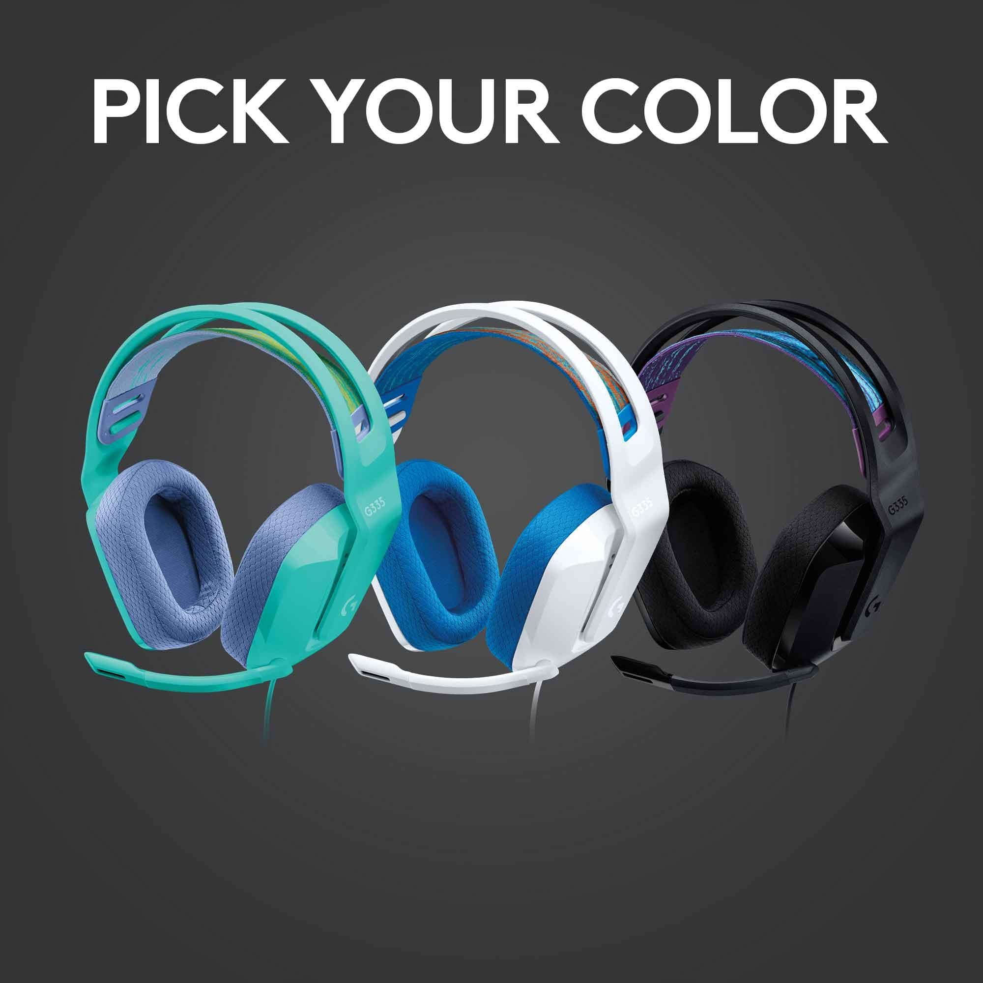 Logitech G335 Wired Gaming Headset (Black)