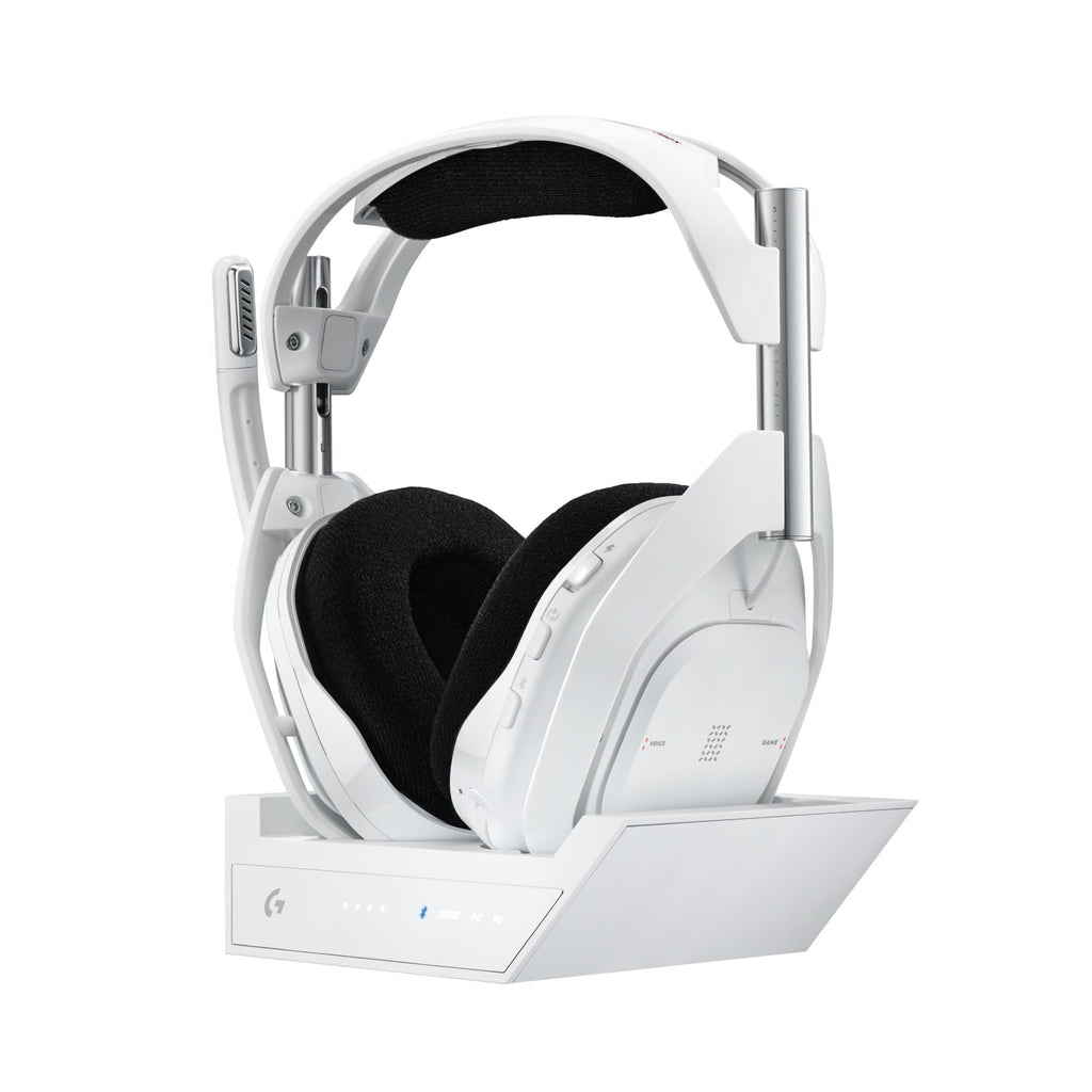 Logitech G Astro A50 X LIGHTSPEED Wireless Gaming Headset + Base Station (White)
