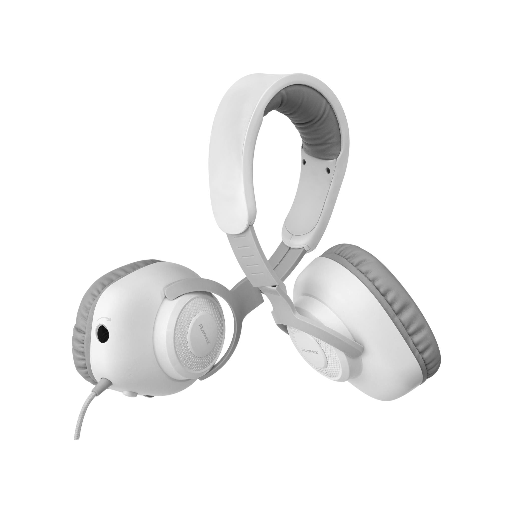 Playmax MX1 PRO Wired Gaming Headset (White)