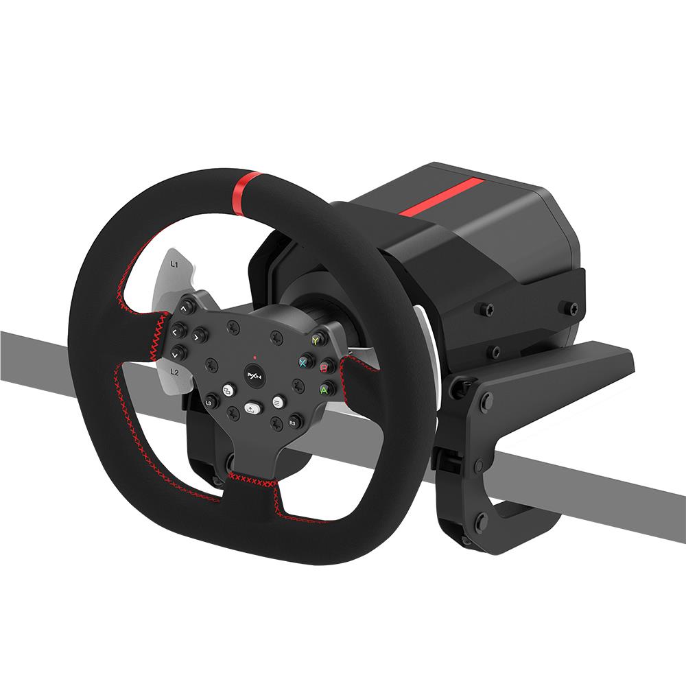 PXN V10 Premium Force Feedback 3-in-1 Steering Wheel Bundle
