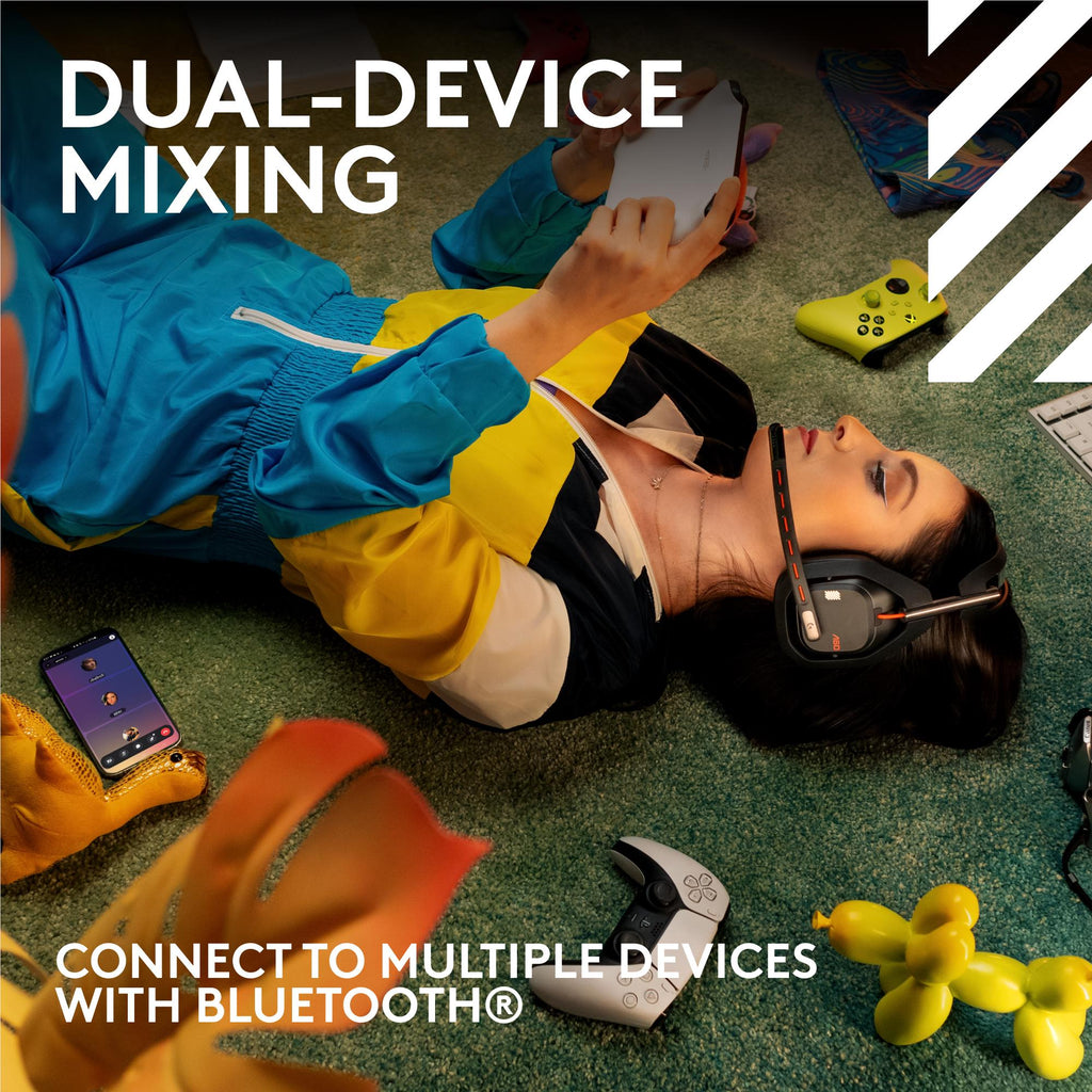 Logitech G Astro A50 LIGHTSPEED Wireless Gaming Headset + Base Station (Black)