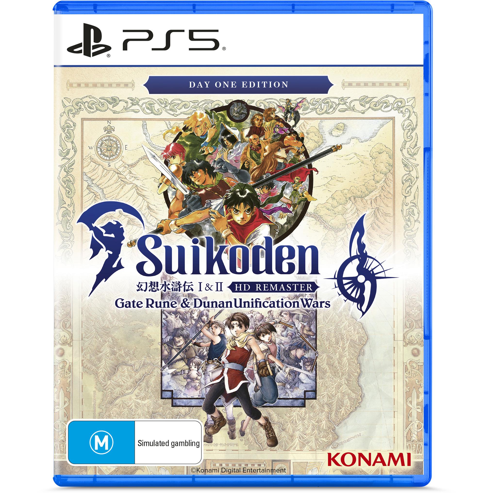 Suikoden I & II HD Remaster: Gate Rune & Dunan Unification Wars Day One Edition