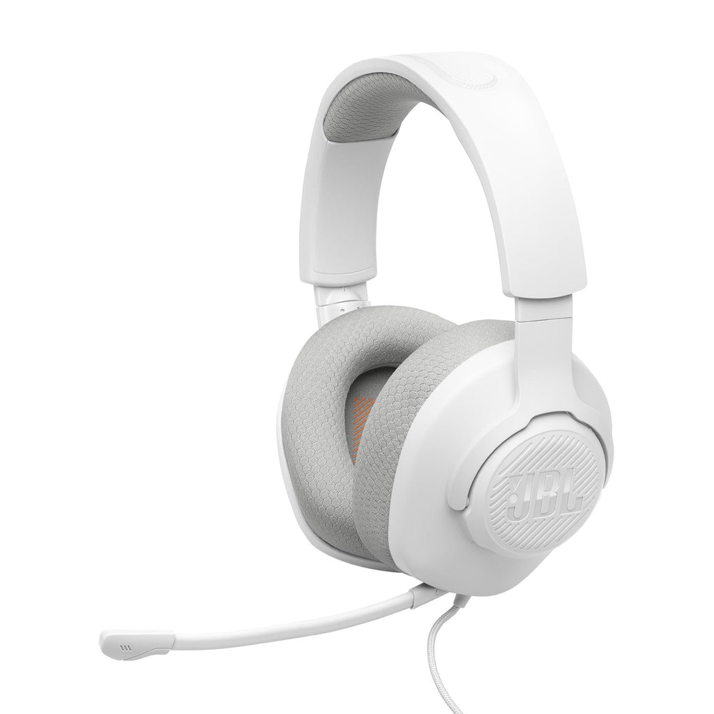 JBL Quantum 100M2 Over-Ear Gaming Headset (White)