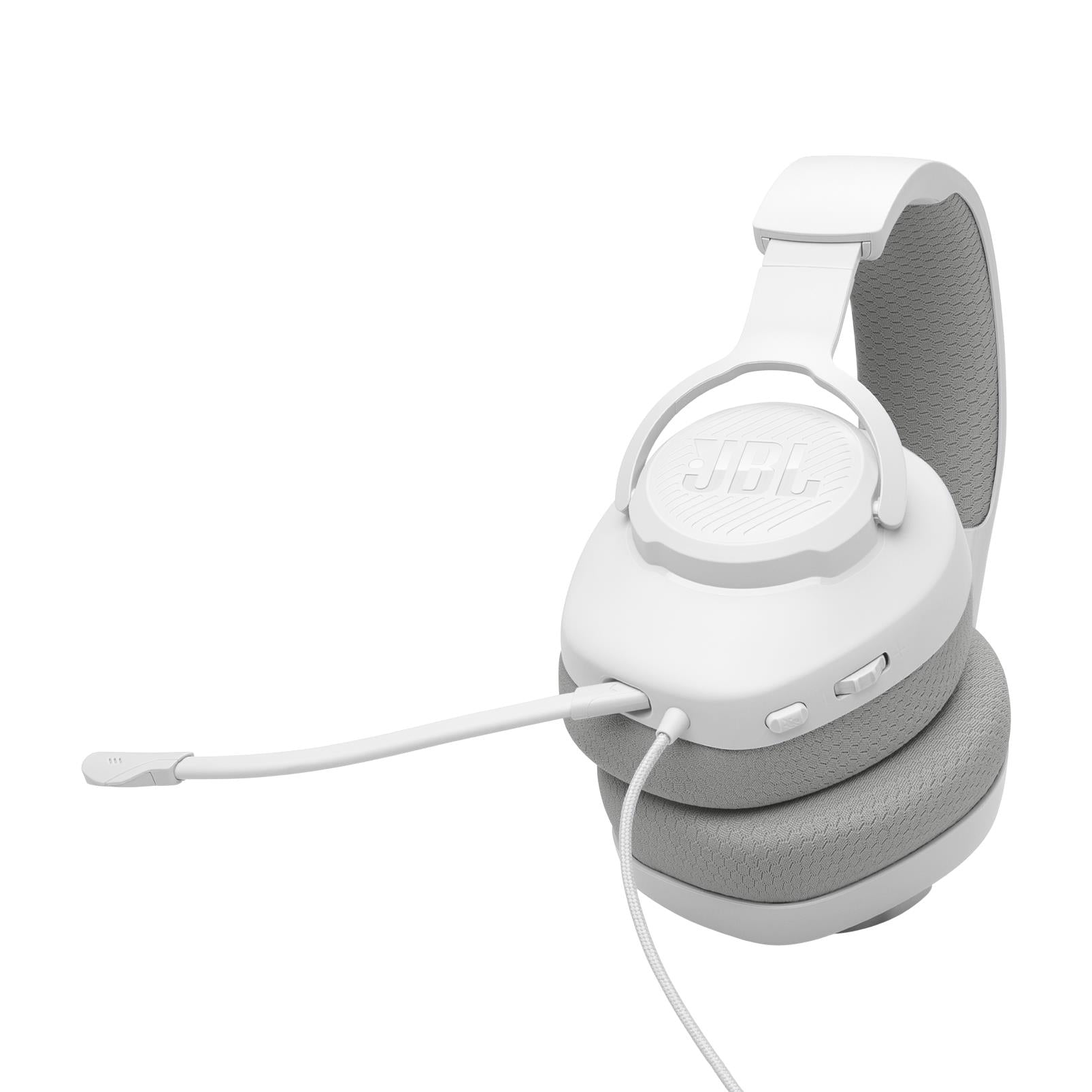 JBL Quantum 100M2 Over-Ear Gaming Headset (White)