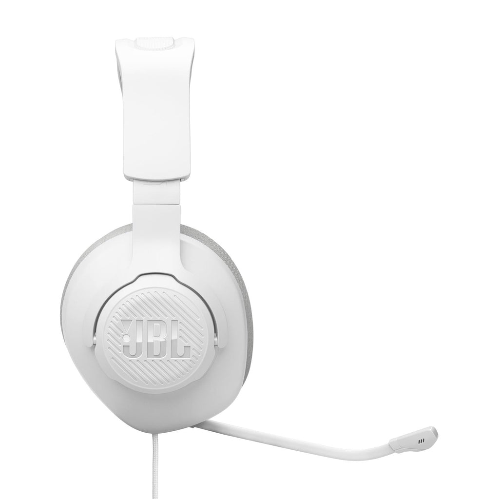 JBL Quantum 100M2 Over-Ear Gaming Headset (White)