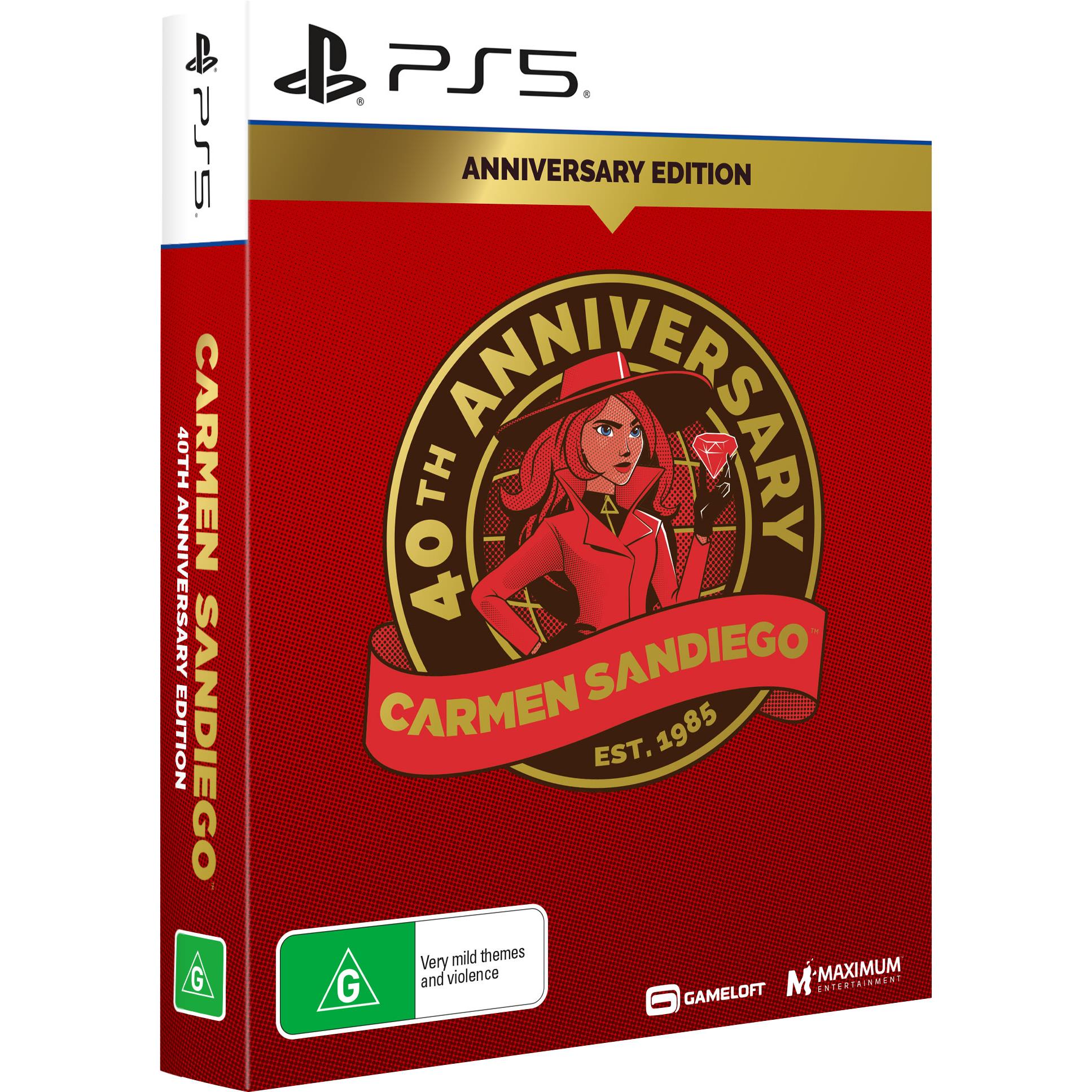 Carmen Sandiego 40th Anniversary Edition