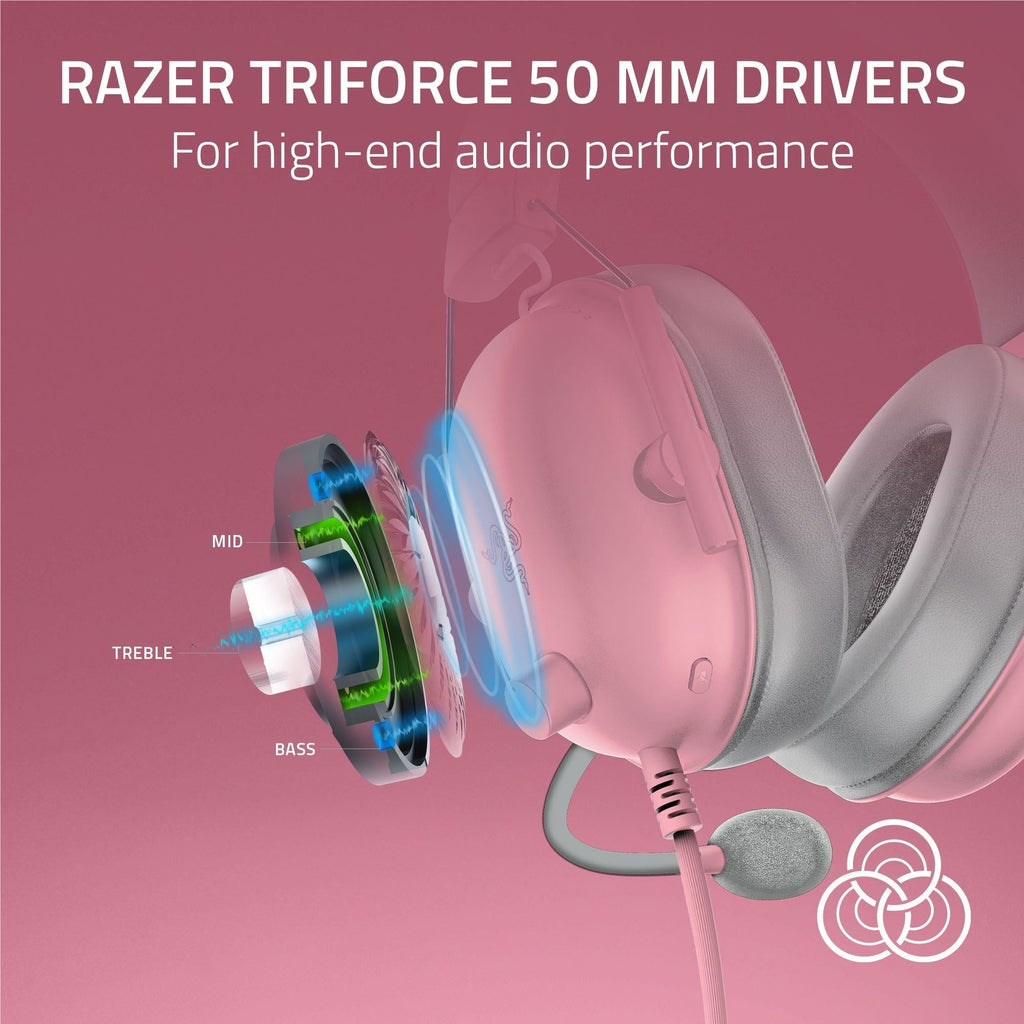 Razer BlackShark V2 X Wired Esports Headset for Xbox Series X/S (Quartz)