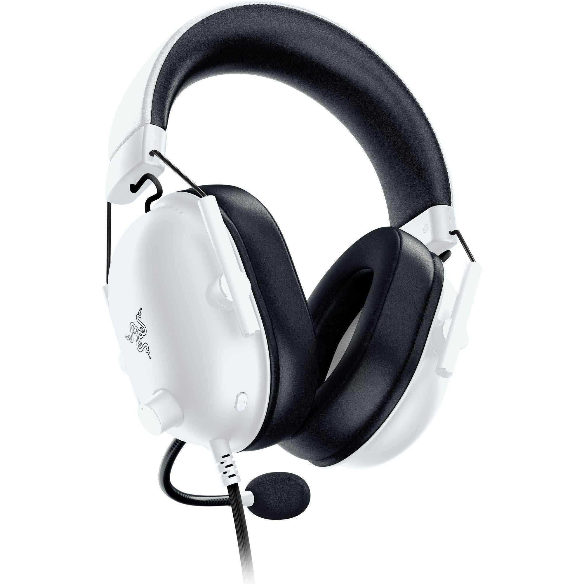 Razer BlackShark V2 X Wired Esports Headset for PlayStation (White)