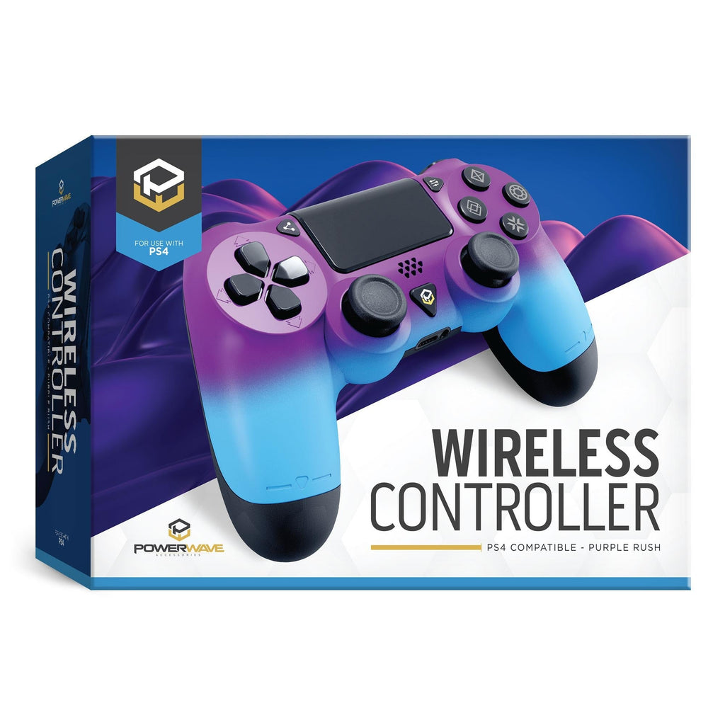 Powerwave Wireless Controller for PlayStation 4 (Purple Rush)