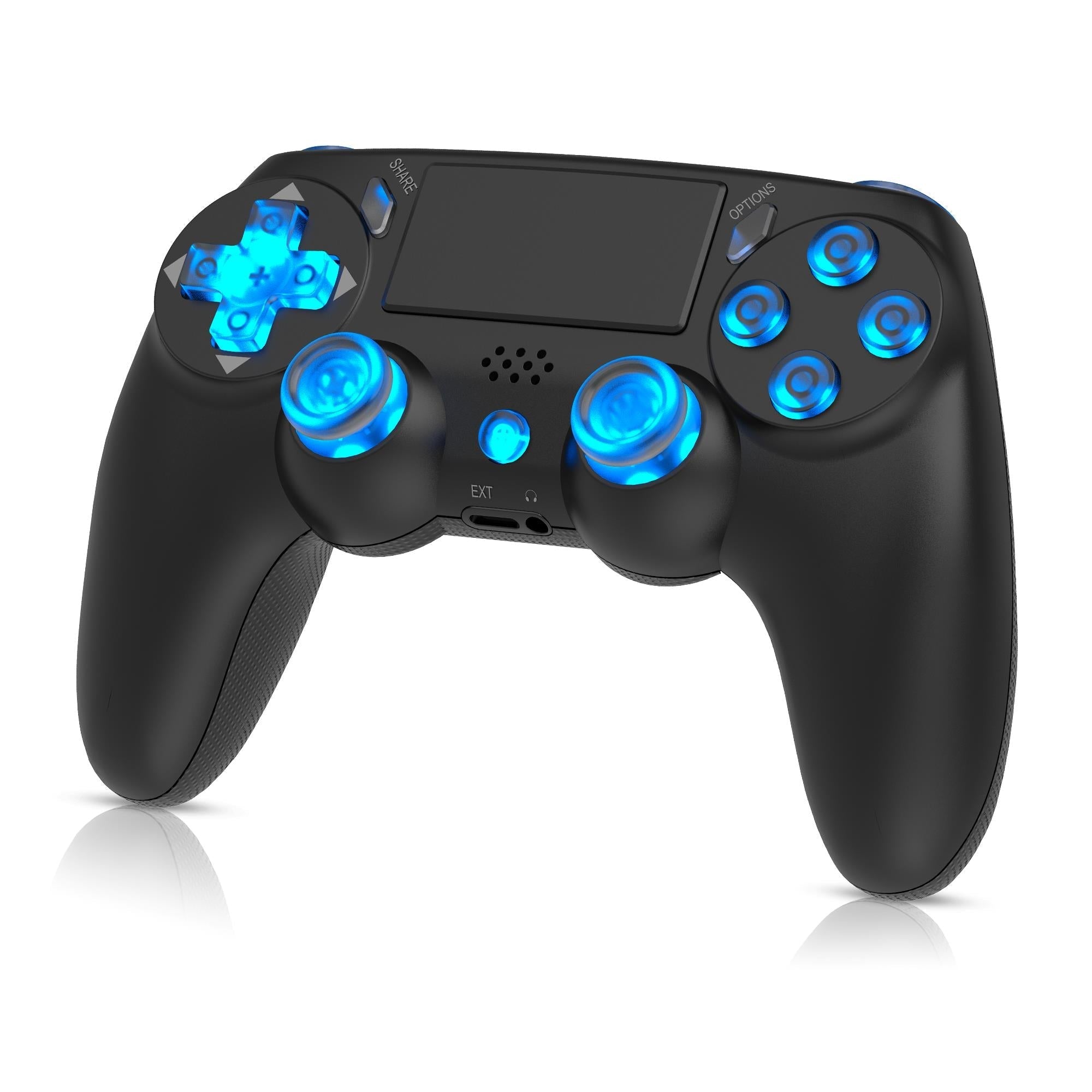 Playmax Wireless RGB Controller for PS4 / PC (Black)