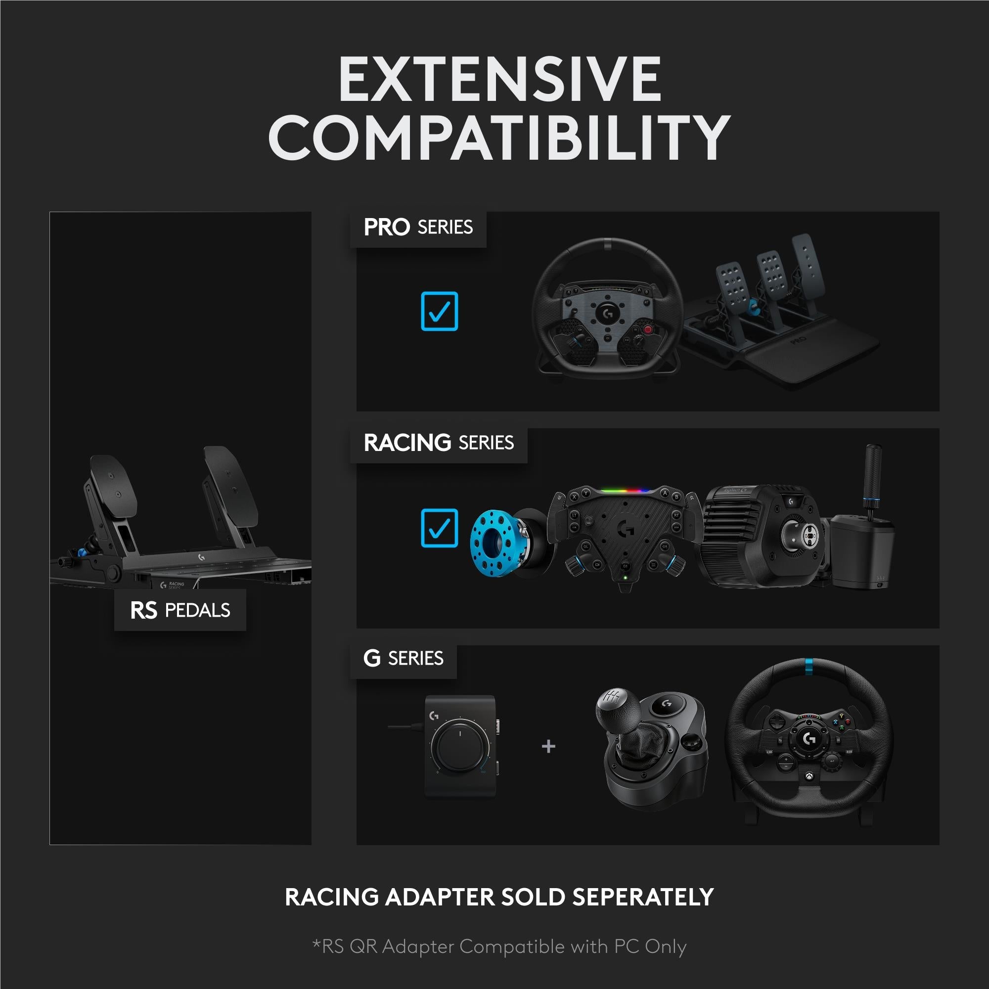 Logitech G RS Pedals