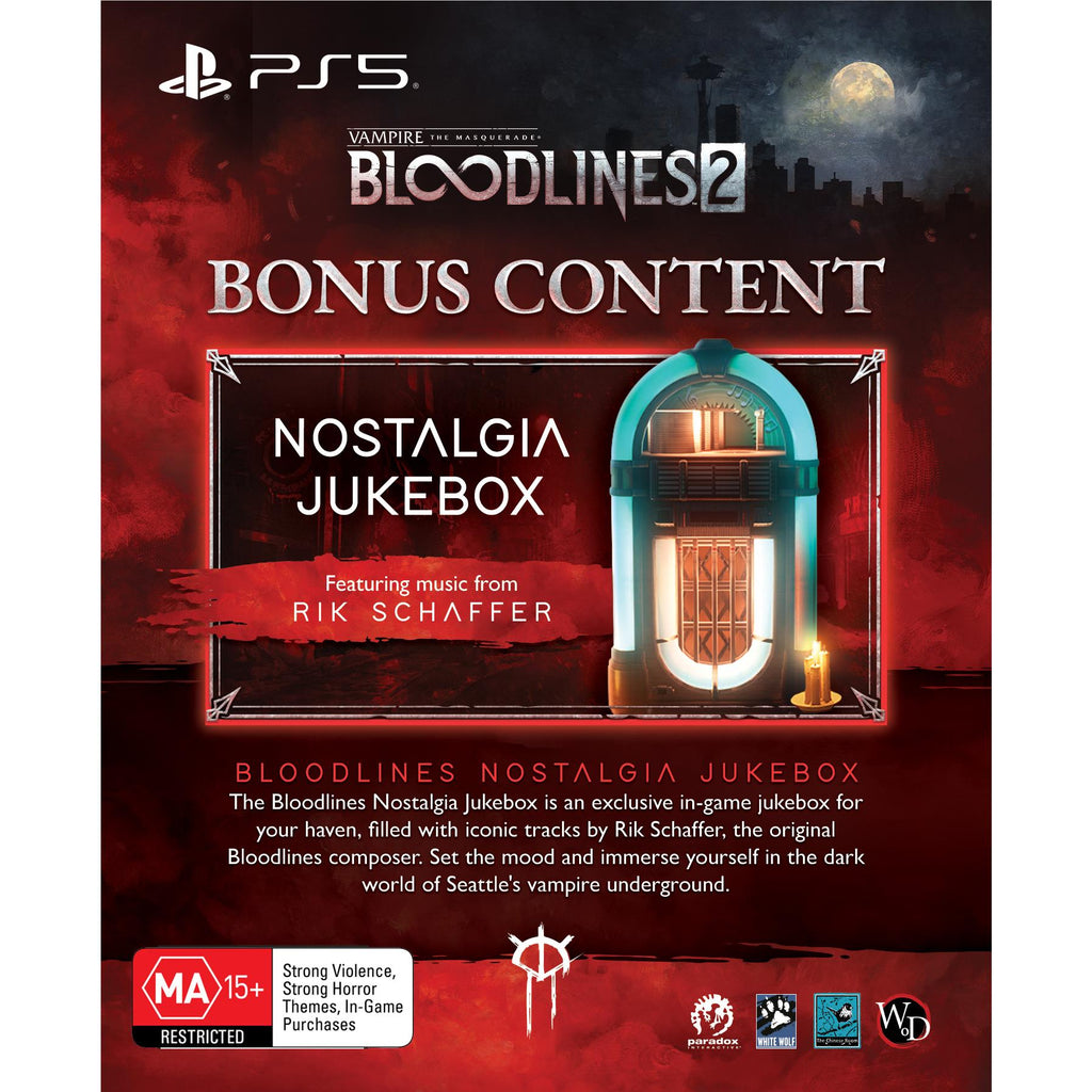 Vampire: The Masquerade - Bloodlines 2 Day One Edition