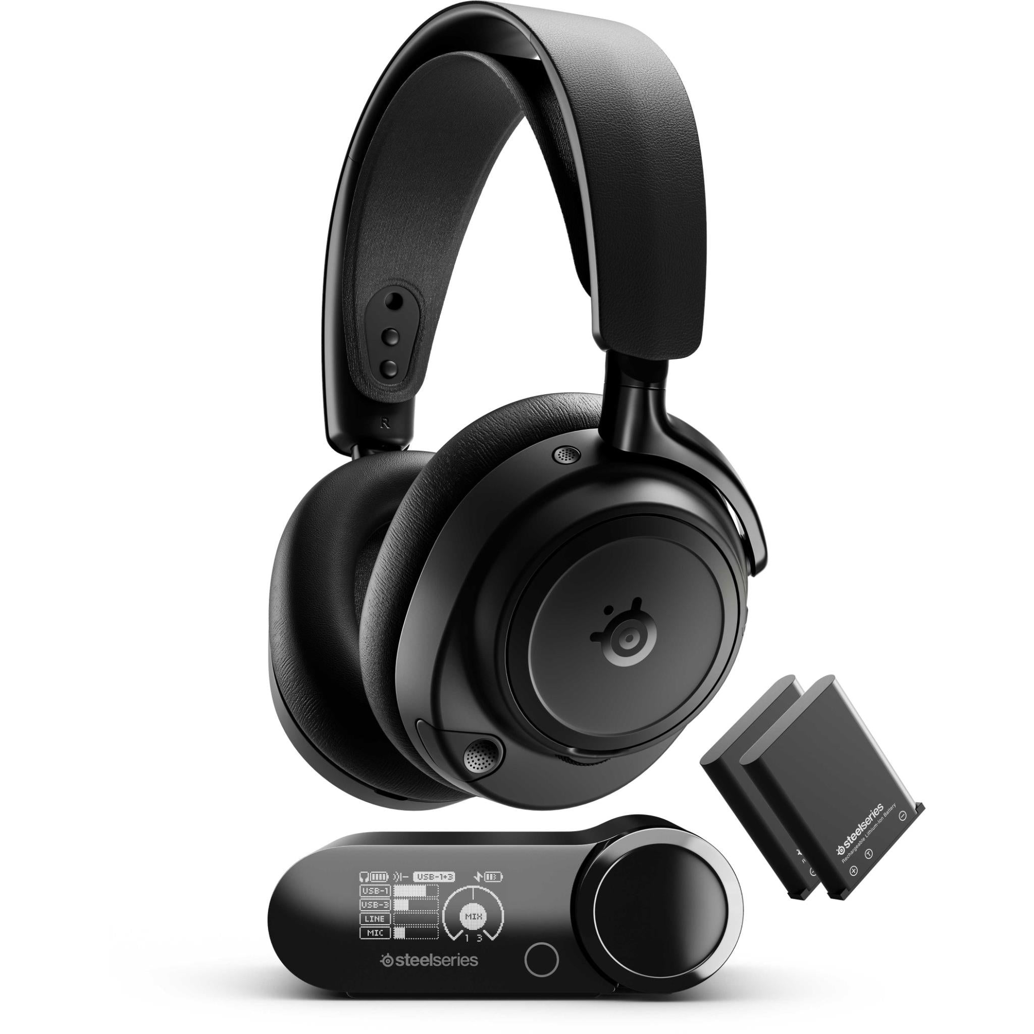 SteelSeries Arctis Nova Elite Wireless Gaming Headset (Obsidian)