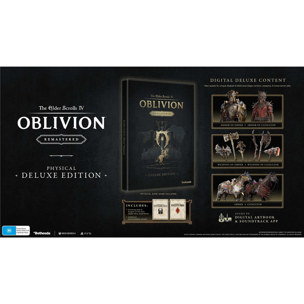 The Elder Scrolls IV: Oblivion Remastered Deluxe Edition